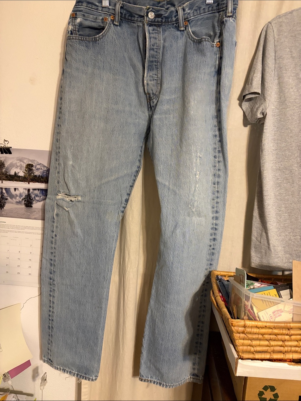 Levi's Light Wash Straight Men's Jeans